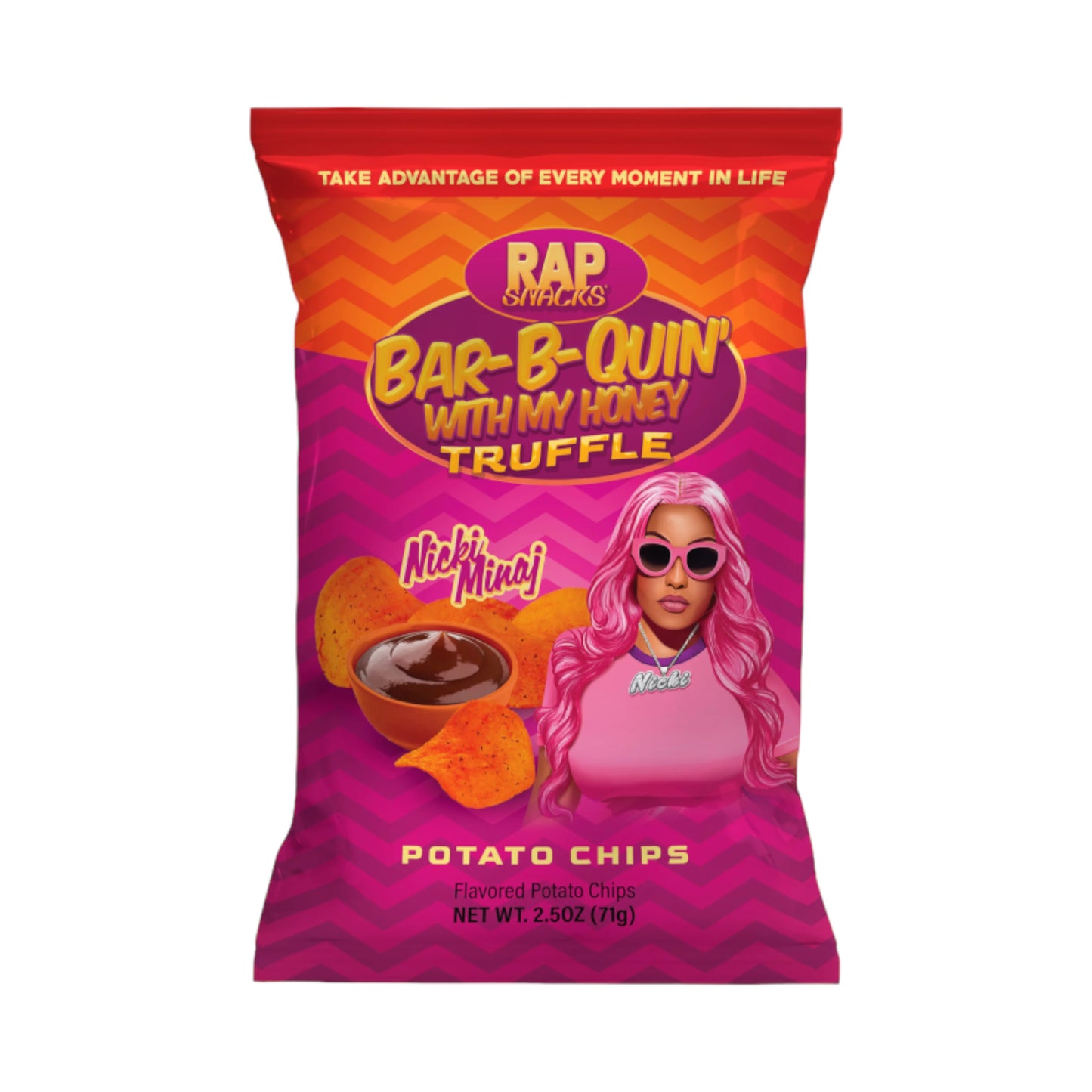 Rap Snacks Nicki Minaj BBQ Honey Truffle - 2.5oz (71g)
