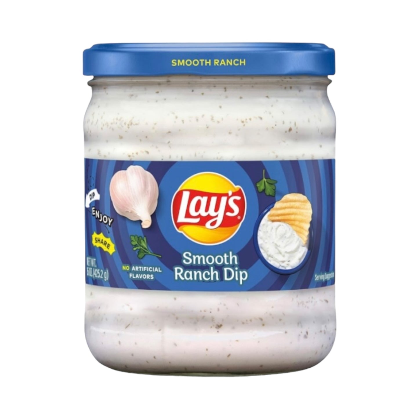 Lay's Smooth Ranch Dip - 15oz (424g)