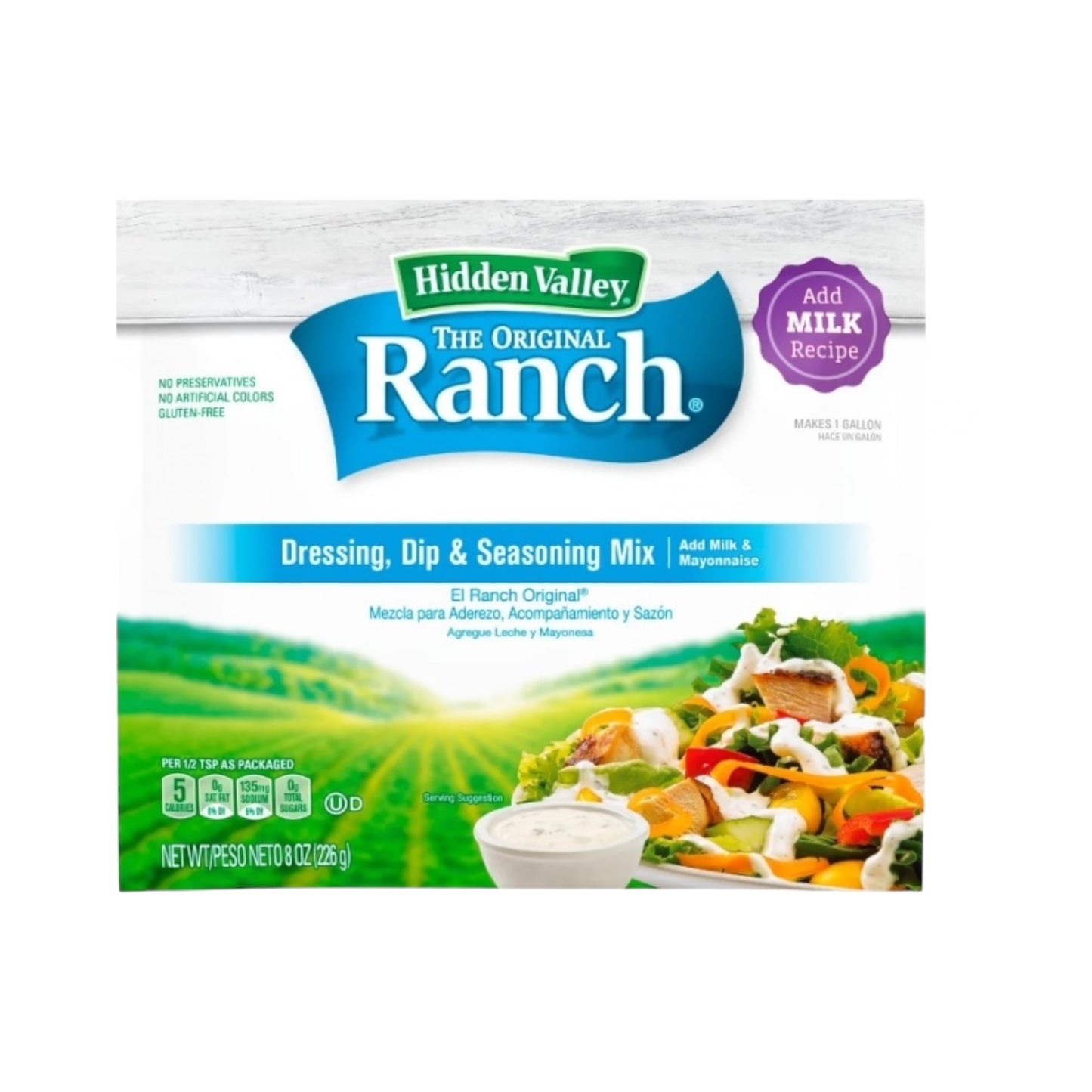 Hidden Valley Original Ranch Dressing Dry Mix - 8oz (226g)