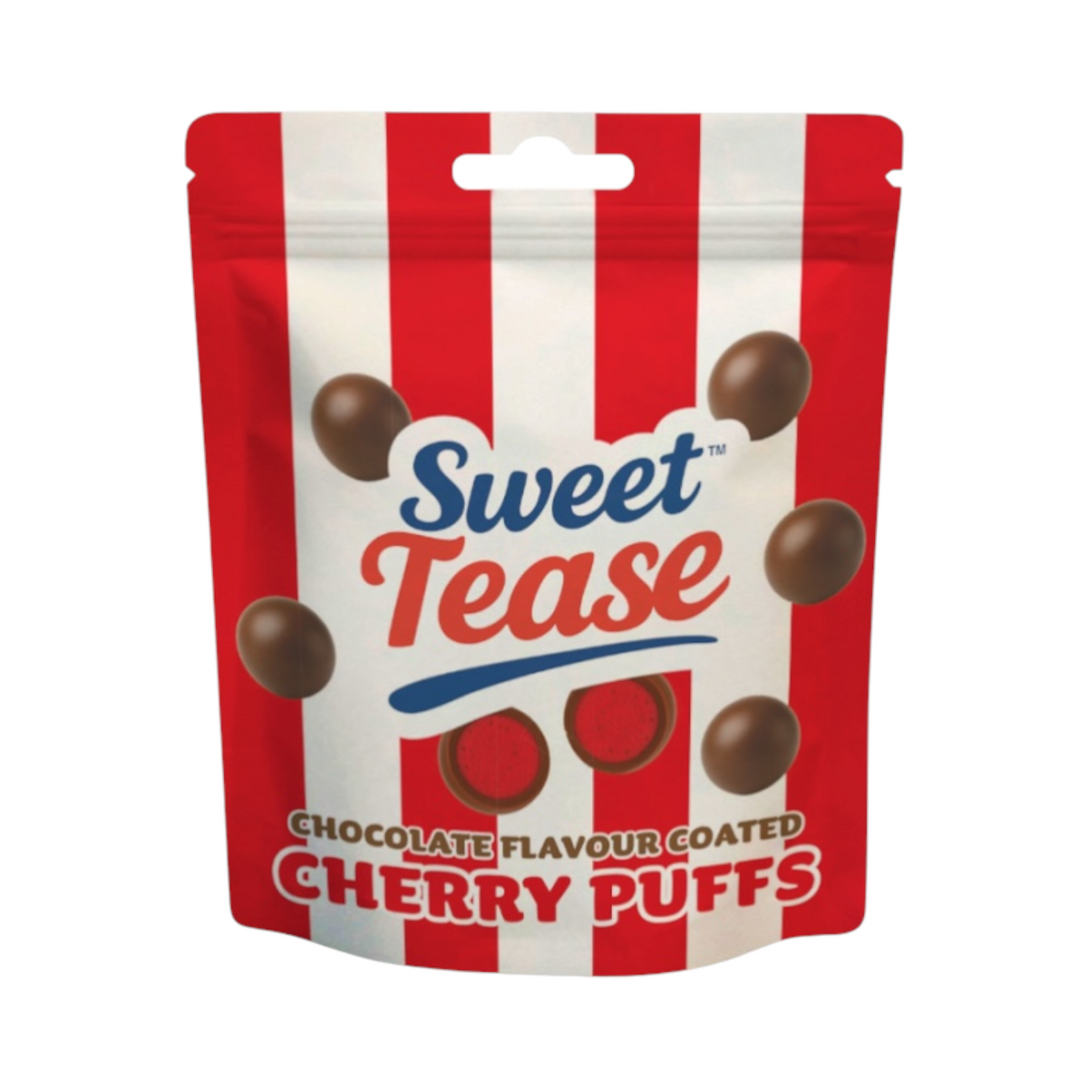 Sweet Tease Cherry Puffs - 80g