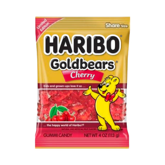 Haribo Gold Bears Cherry - 4oz (113g)