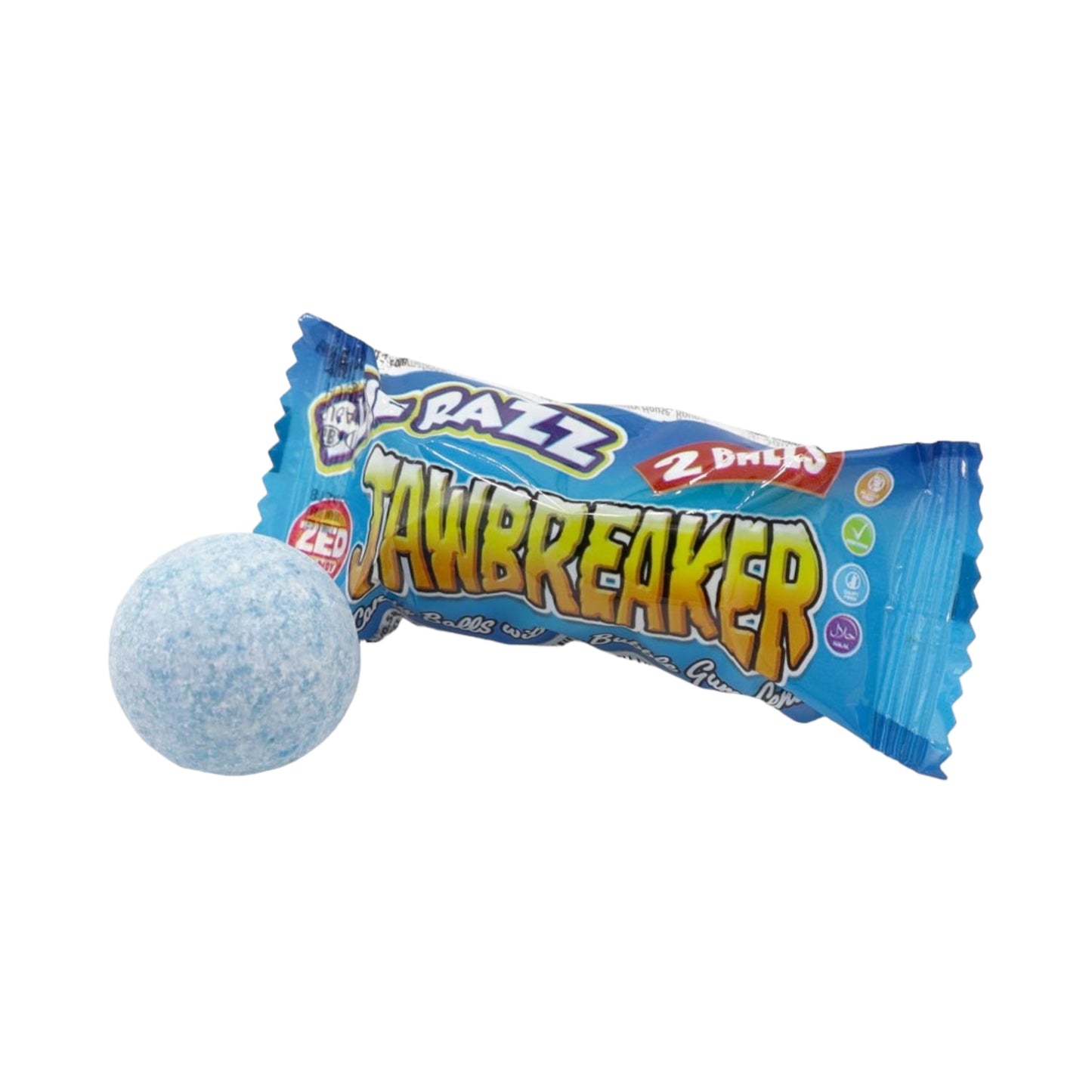 Zed Candy Blue Raspberry Jawbreaker - 2 Pack 16.5g
