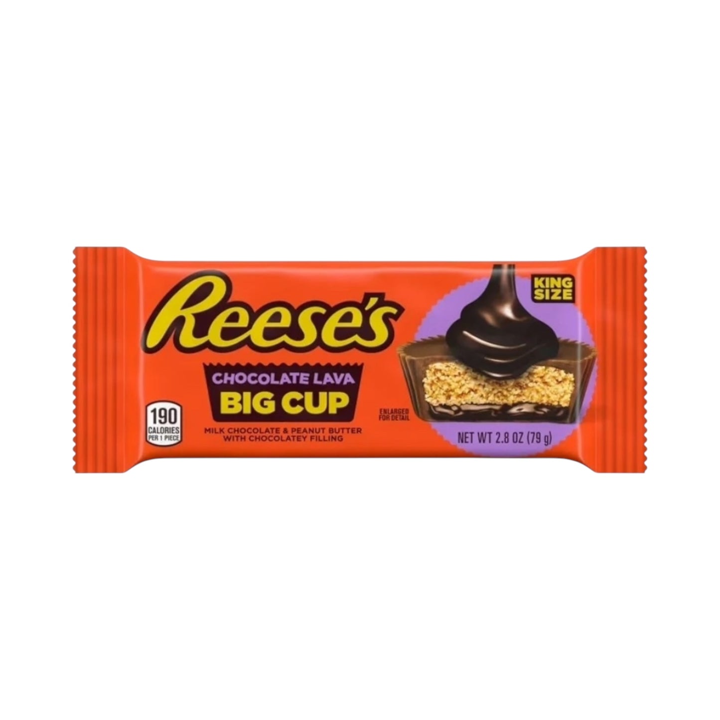 Reese’s Peanut Butter Big Cup Chocolate Lava King Size - 2.8oz (79g)