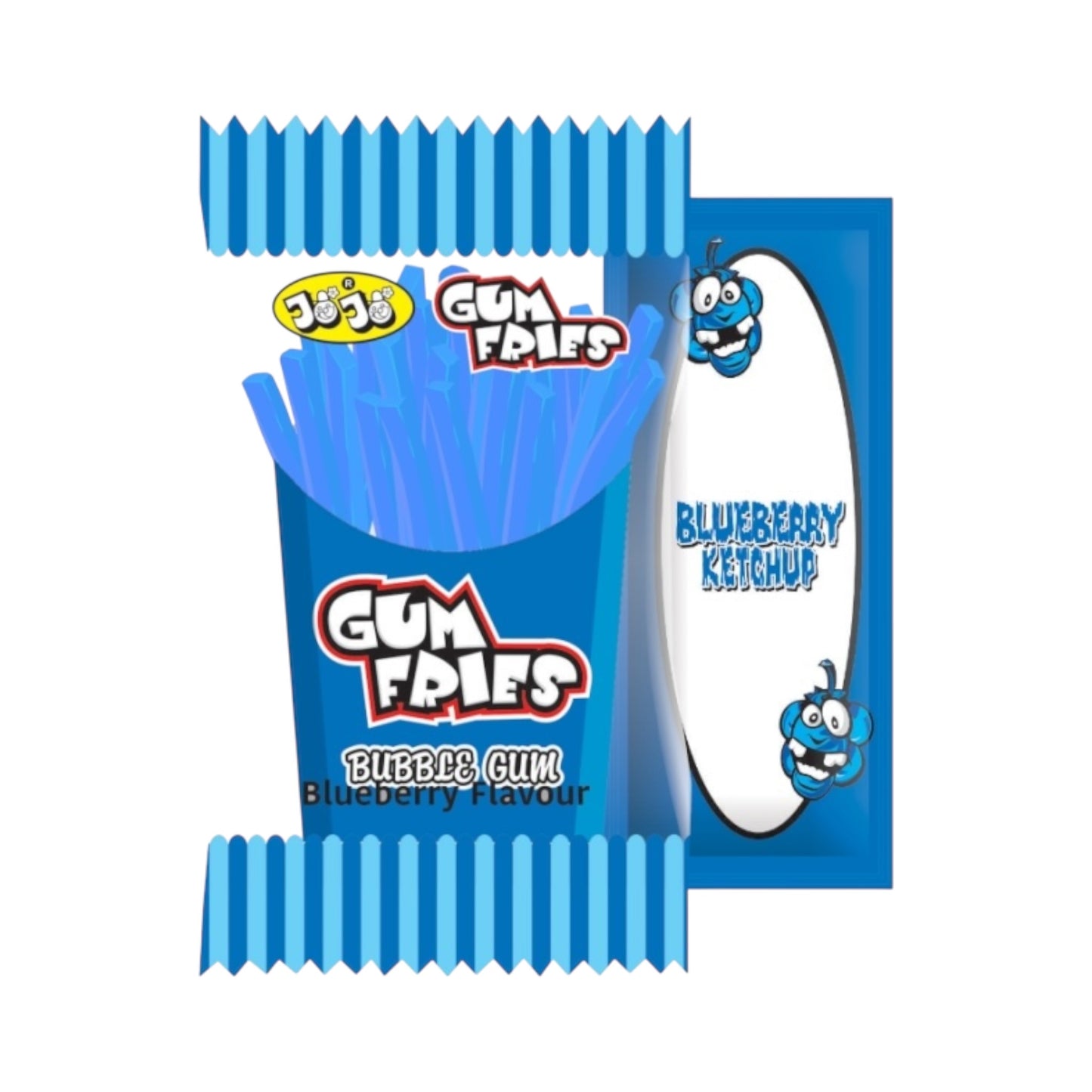 Gum Fries Blueberry - 30g