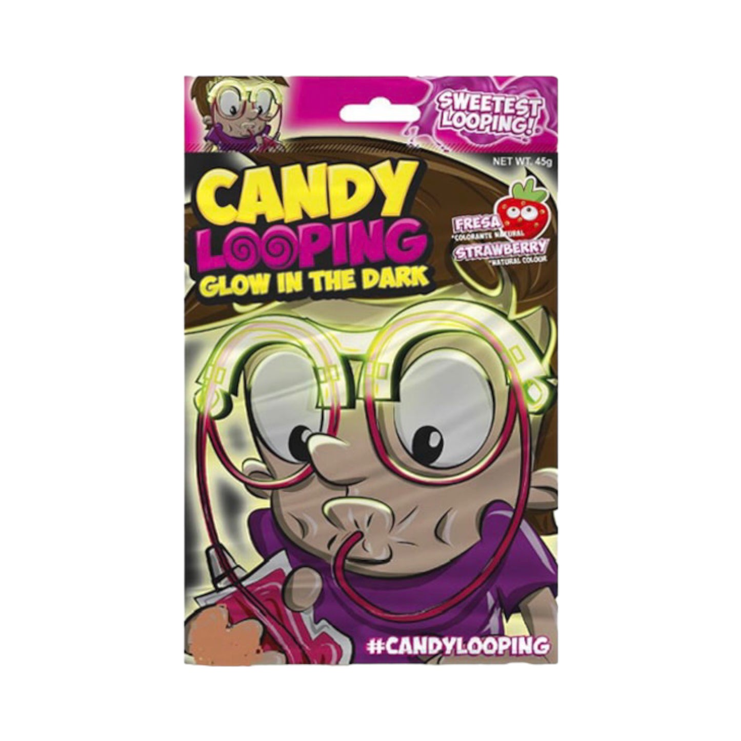 Raindrops Candy Looping Glow in the dark - 1.62oz (46g)