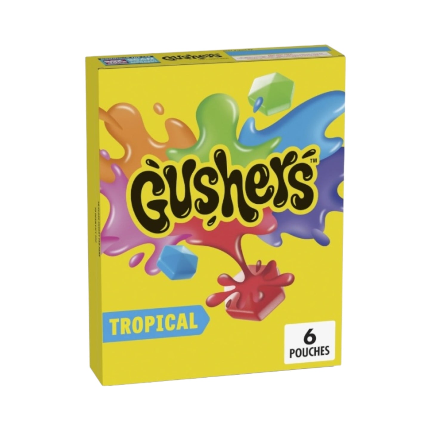 Betty Crocker Fruit Gushers Tropical Flavors - 4.8oz (136g)