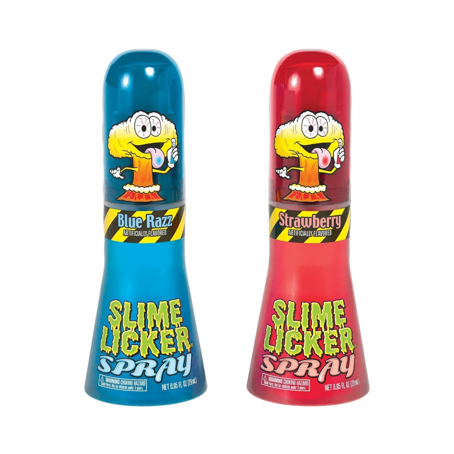 Toxic Waste Slime Licker Spray Blue Razz & Strawberry - 0.95fl.oz (28ml)
