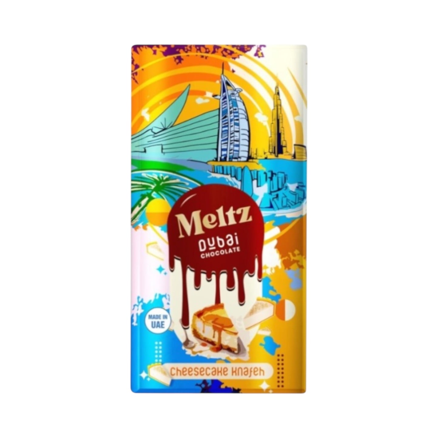 Meltz Dubai Cheesecake Knafeh Chocolate - 192g (Dubai) **BBD 04/02/26 **