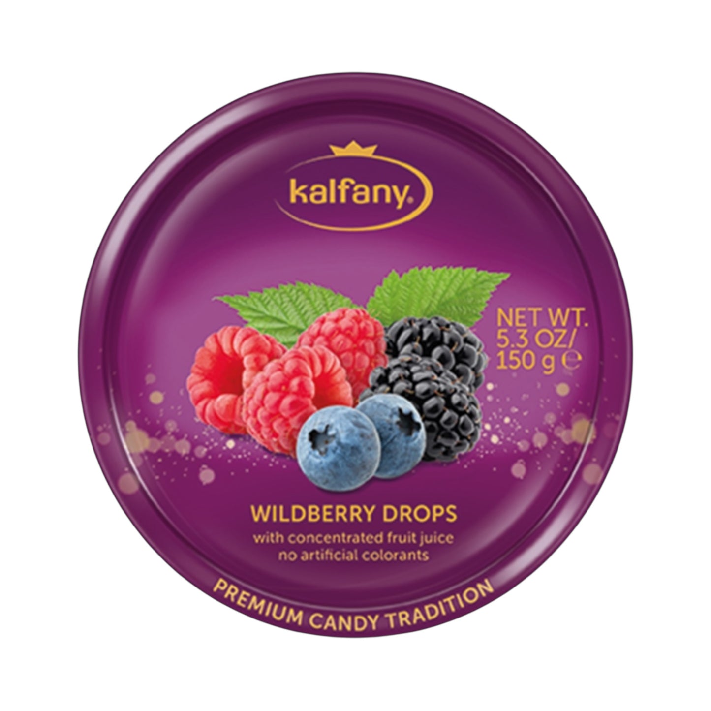Kalfany Wildberry Drops Tin - 150g