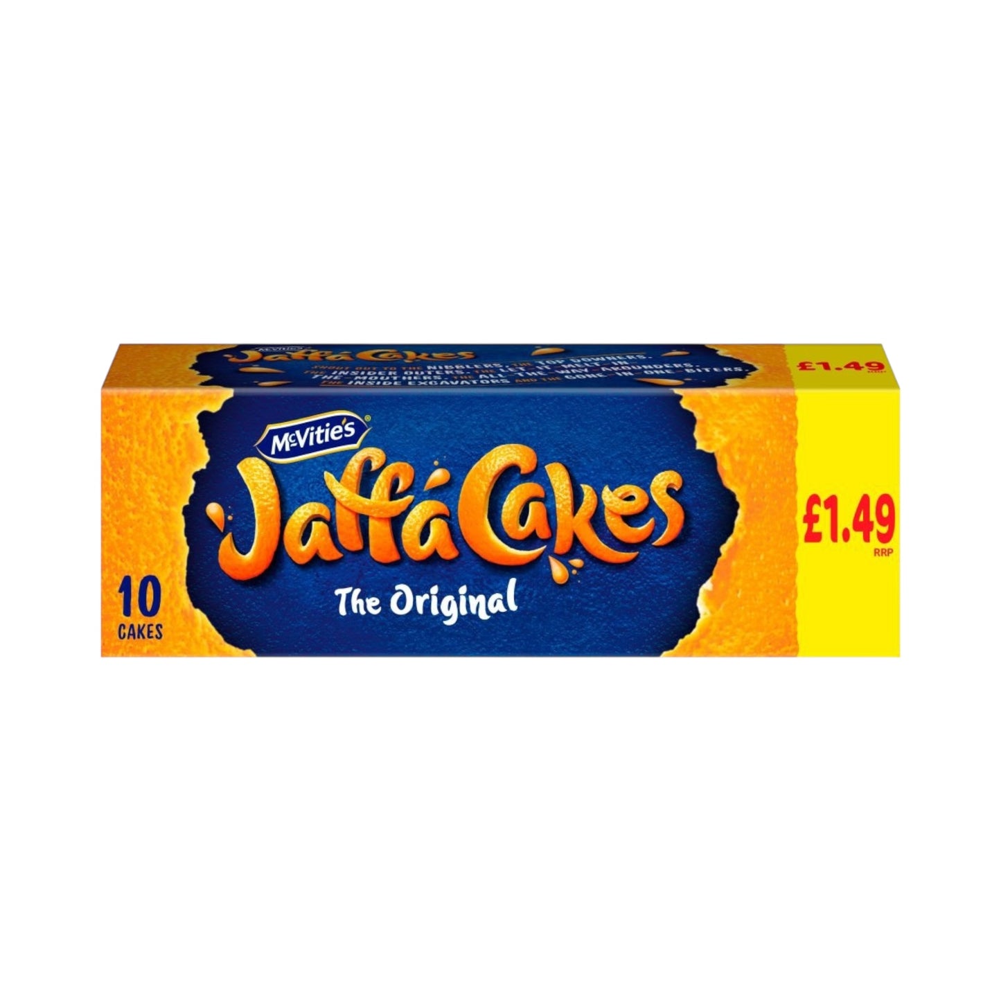 McVitie's The Original Jaffa Cakes - 10 pack (PMP £1.49)