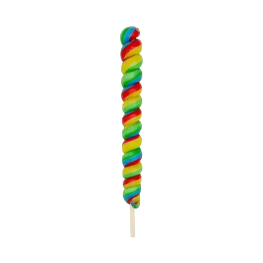 Jumbo Rainbow 13” Spiral Lollie - 125g