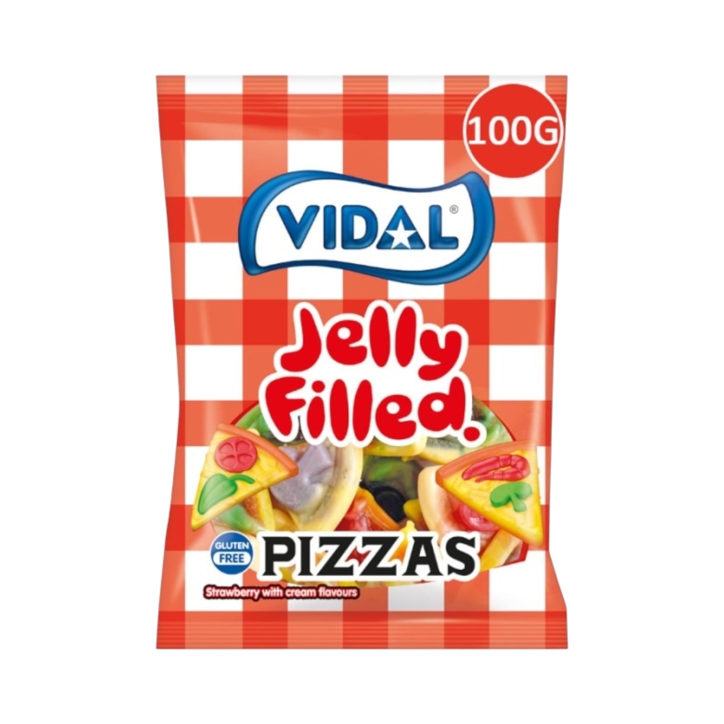 Vidal Pizza Slices - 100g