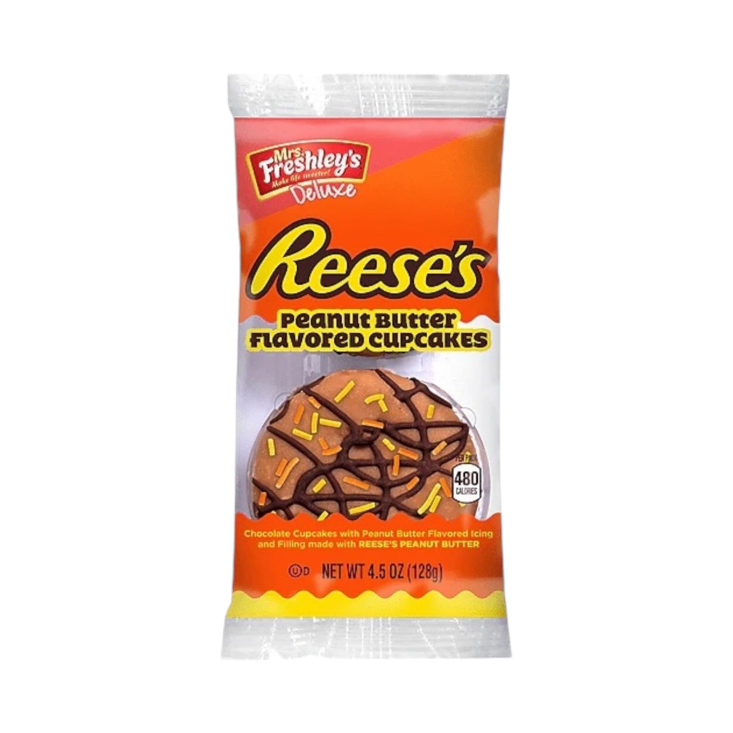 Mrs. Freshley's Reese's Chocolate Cupcakes - 4.5oz (128g)