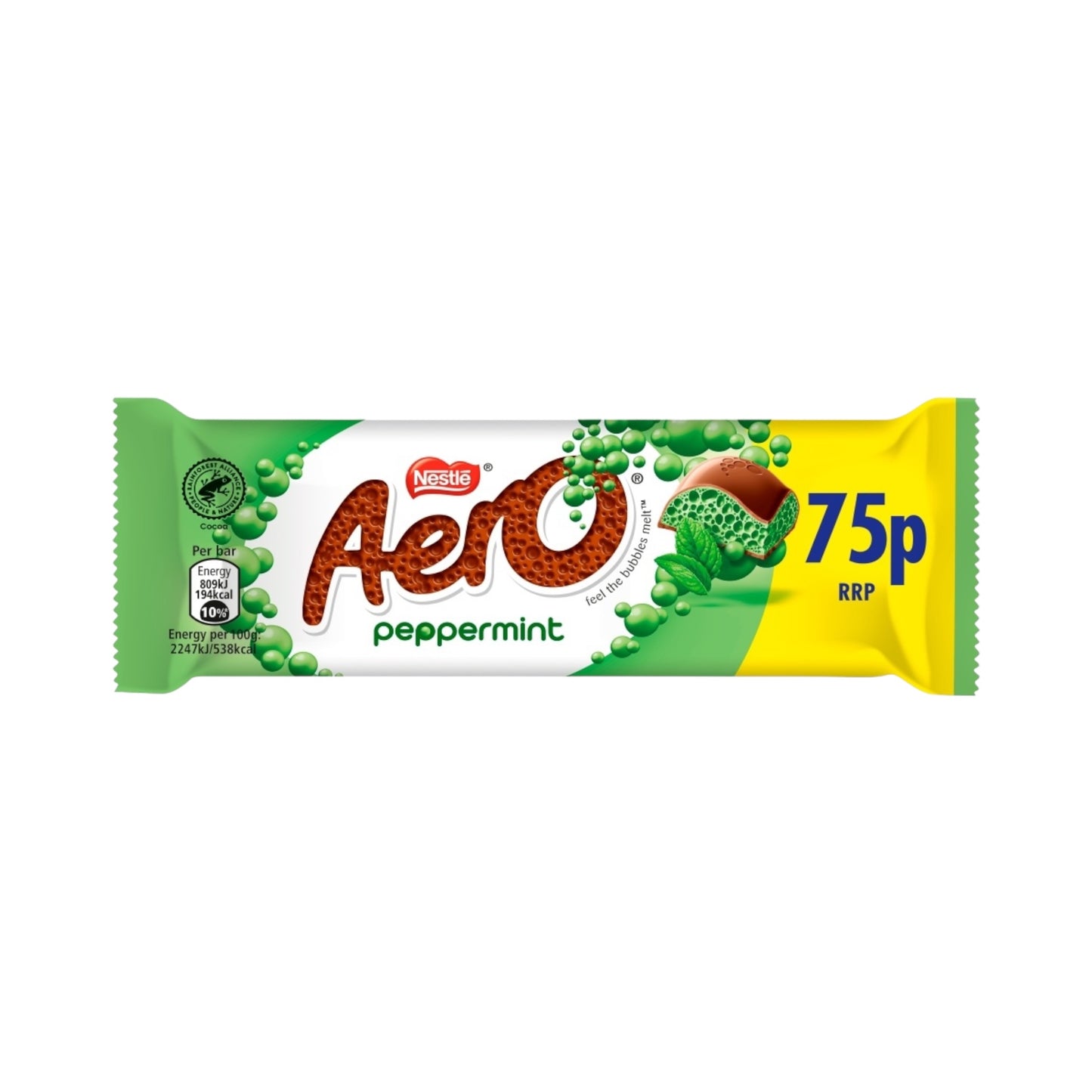 Aero Peppermint Mint Chocolate Bar - 36g (PMP 75P)