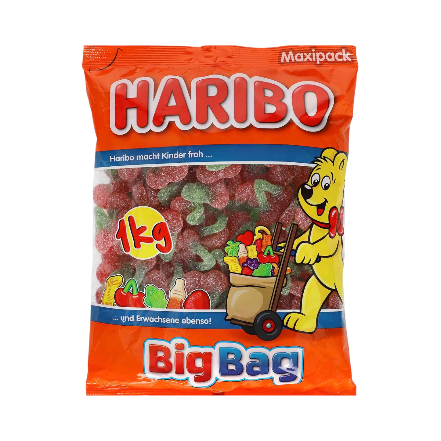 Haribo Happy Cherries Fizz - 1kg