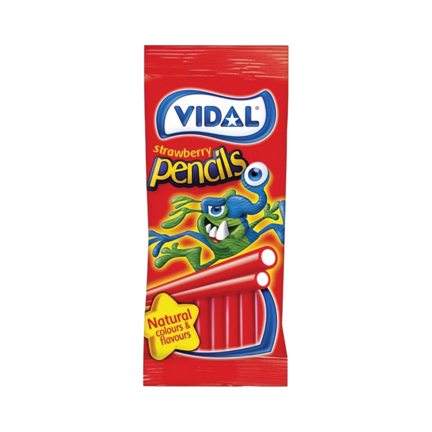 Vidal Strawberry Pencils - 90g