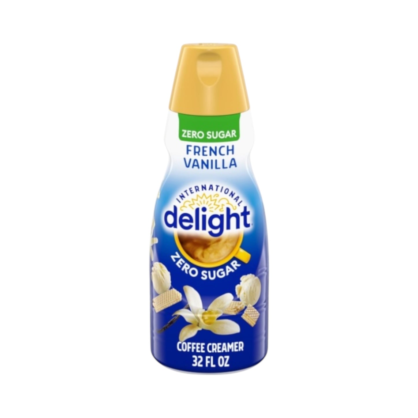 International Delight Coffee Creamer Zero Sugar French Vanilla - 32fl.oz (946ml) ** BBD 25/12/25 **