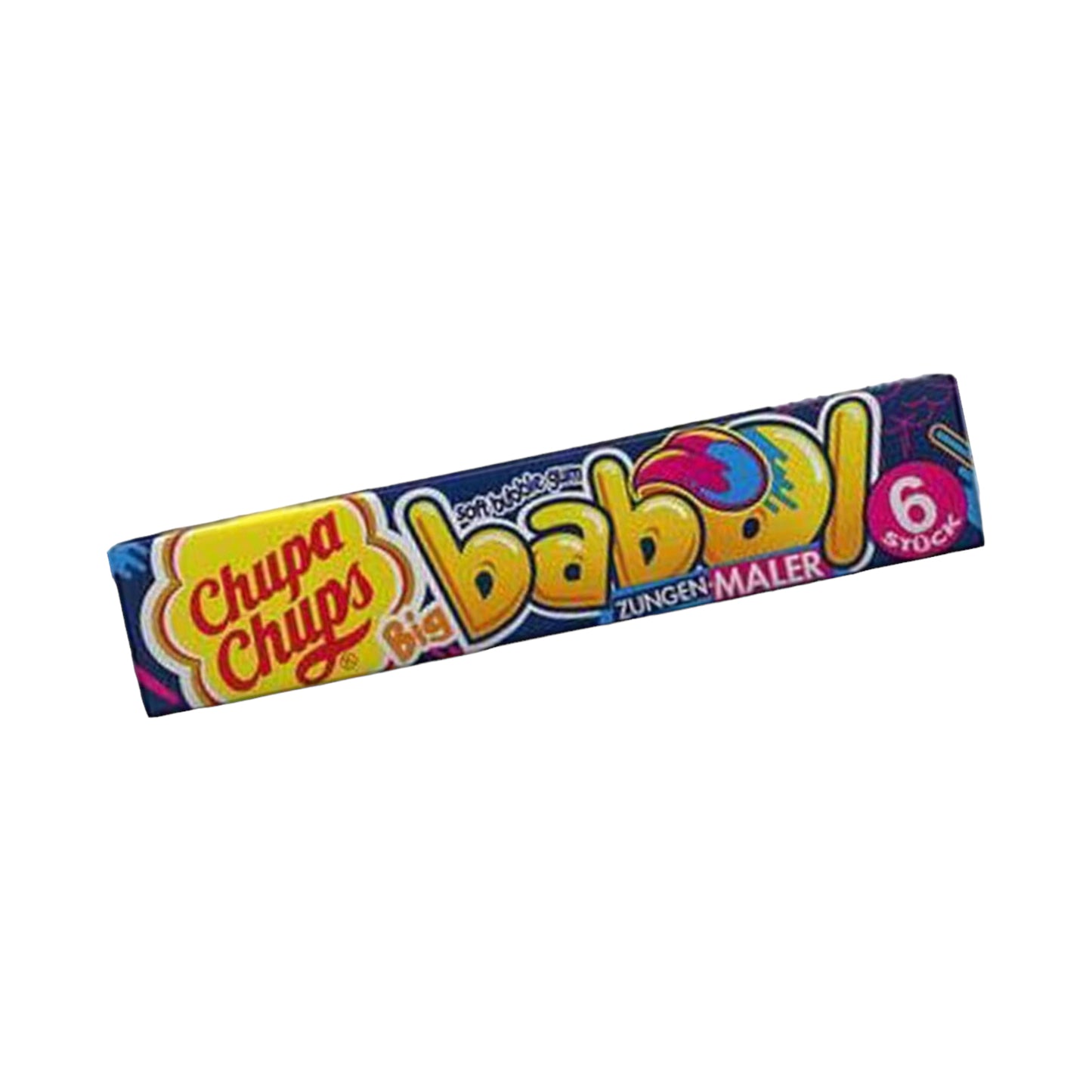 Chupa Chups Big Babol Tongue Painter Bubble Gum - 27.6g (EU)