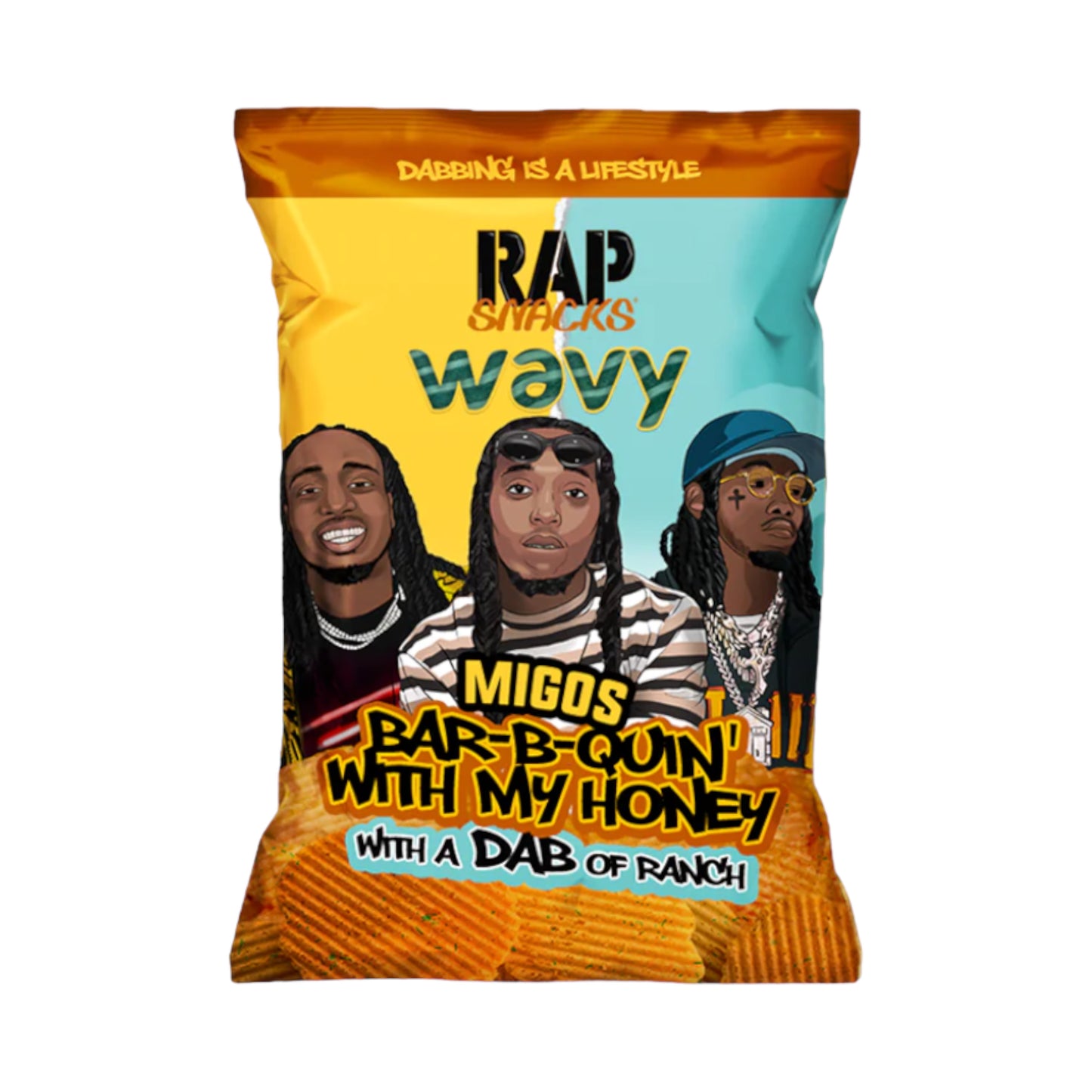 Rap Snacks Migos BBQ & Ranch - 2.5oz (71g)