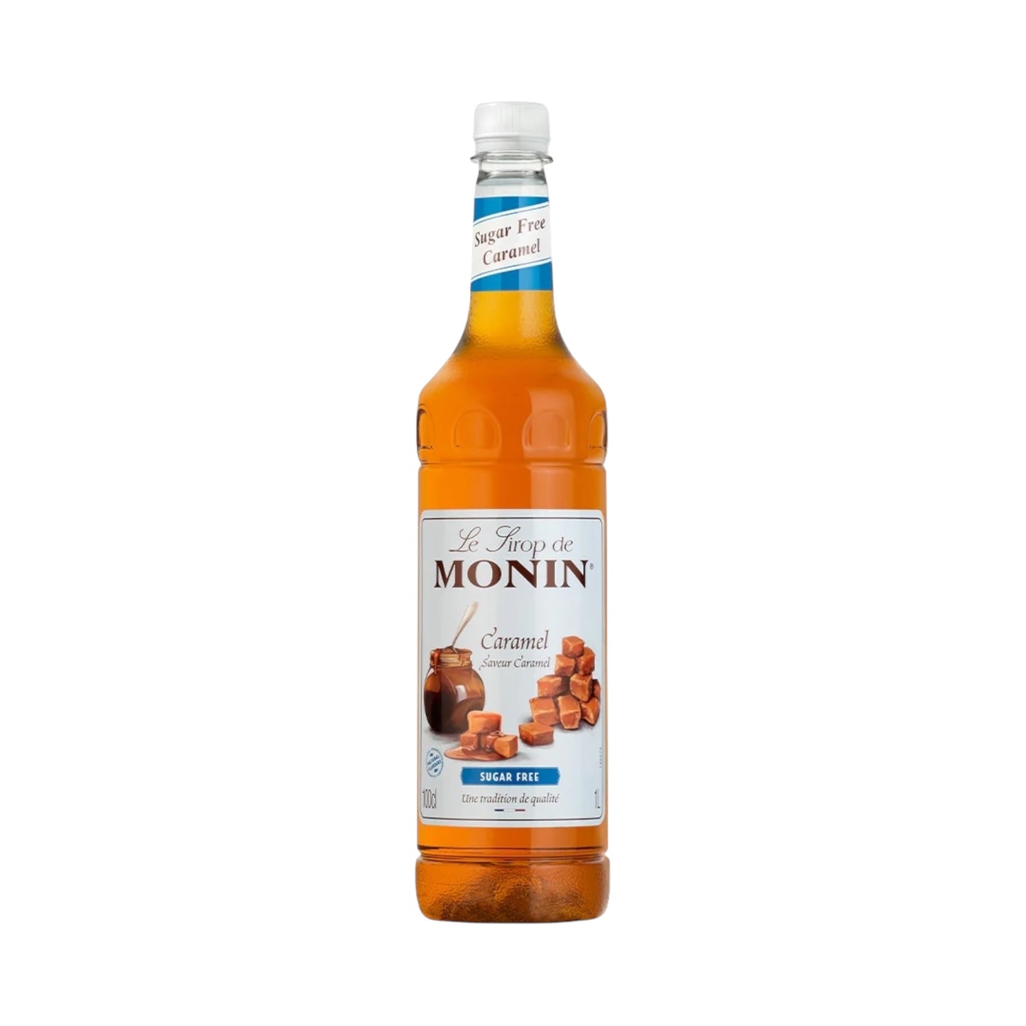 Monin Syrup Sugar Free Caramel - 1L