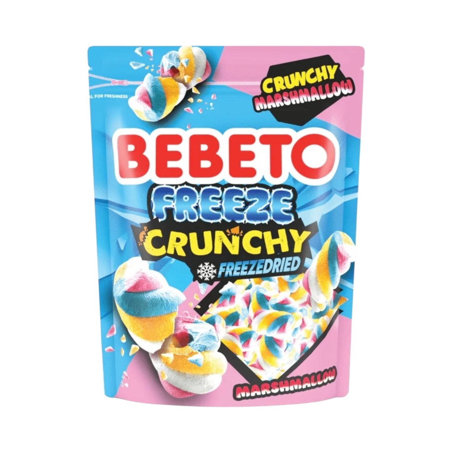 Bebeto Freeze Dried Twisted Marshmallows - 35g