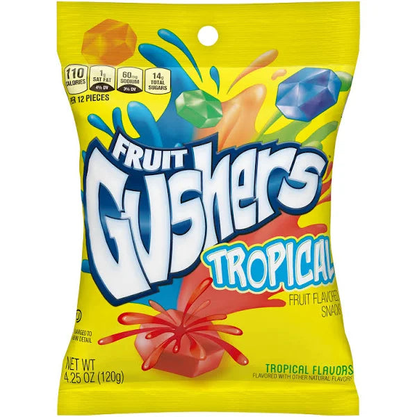 Gushers Tropical Flavour - 4.25oz (120g)
