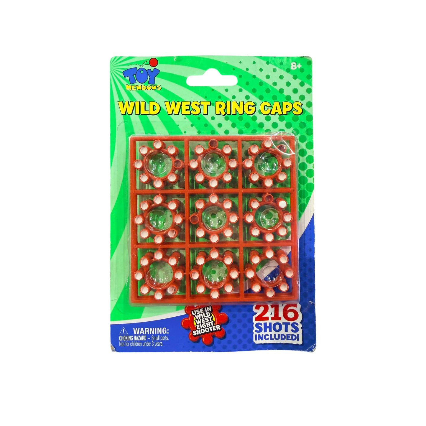 Wild West Ring Caps - 216 Shots