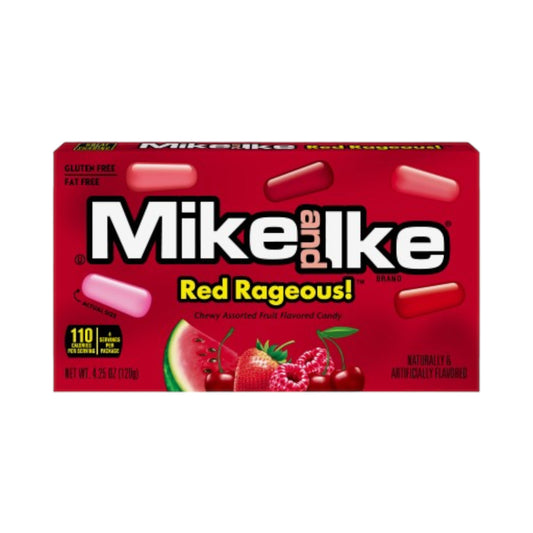 Mike And Ike Red Redrageous - 4.25oz (120g) - Theater Box