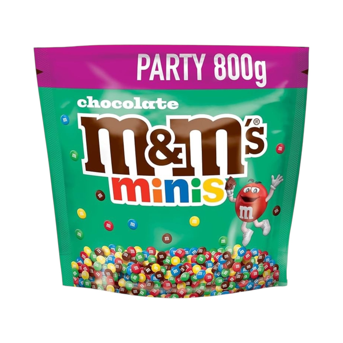 M&M's Minis Bites Milk Chocolate Party Bag - 800g