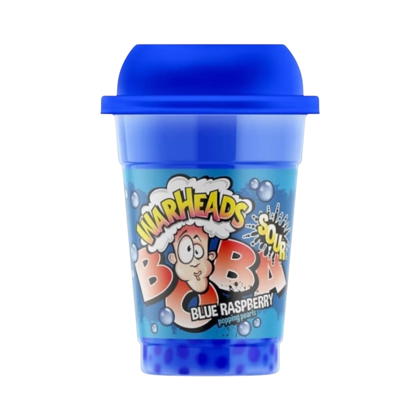 Warheads Sour Boba Blue Raspberry - 400ml