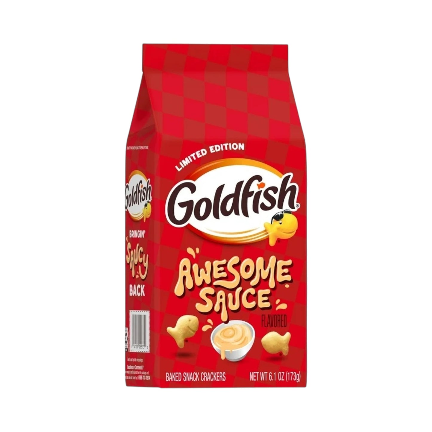 Pepperidge Farm Goldfish Crackers Awesome Sauce - 6.1oz (173g) ** BBD 26/10/25 **