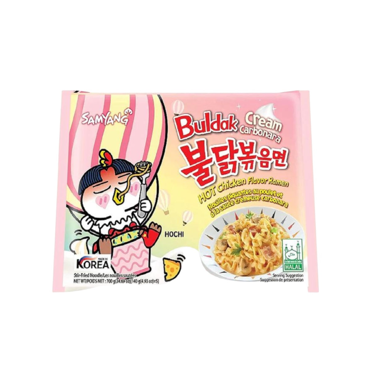 Samyang Buldak Hot Chicken Cream Carbonara - 140g