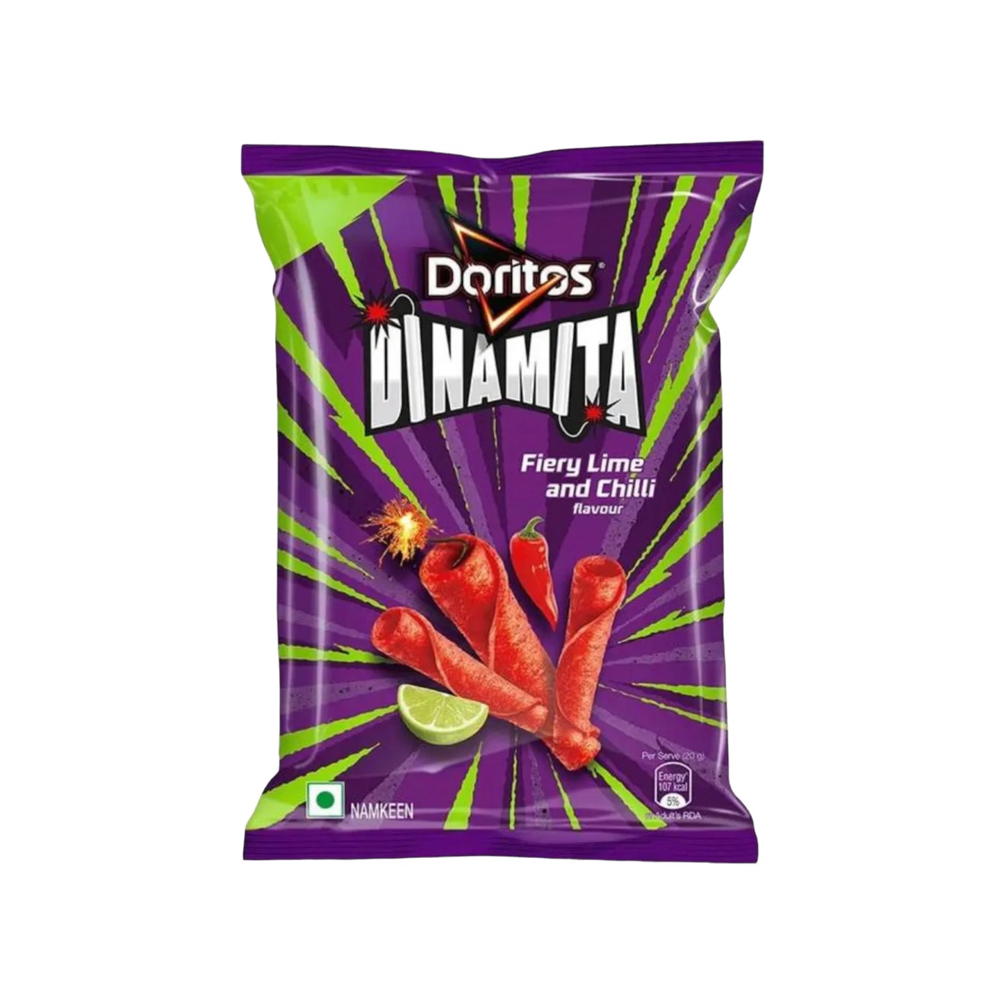 Doritos Dinamita Fiery Lime & Chilli - 48g (India)