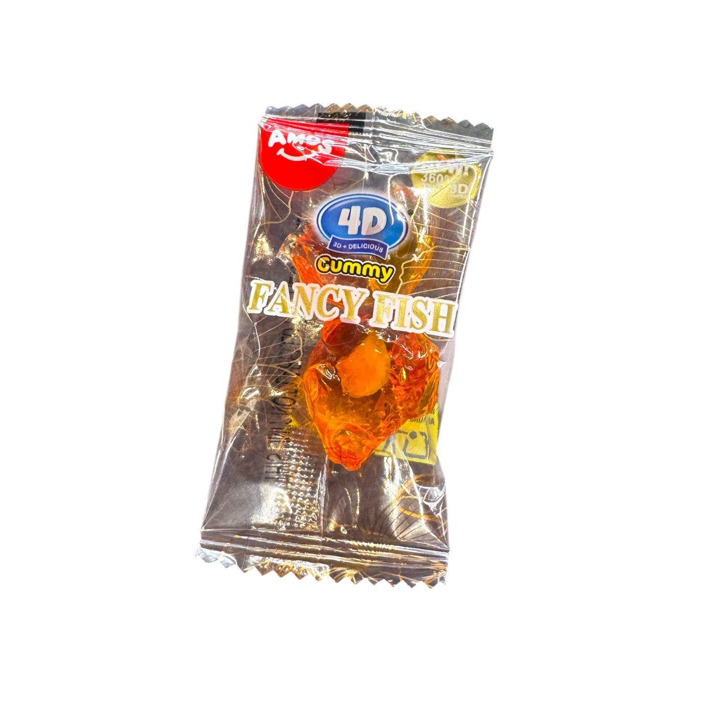 Amos 4D Gummy Fancy Fish - 10g