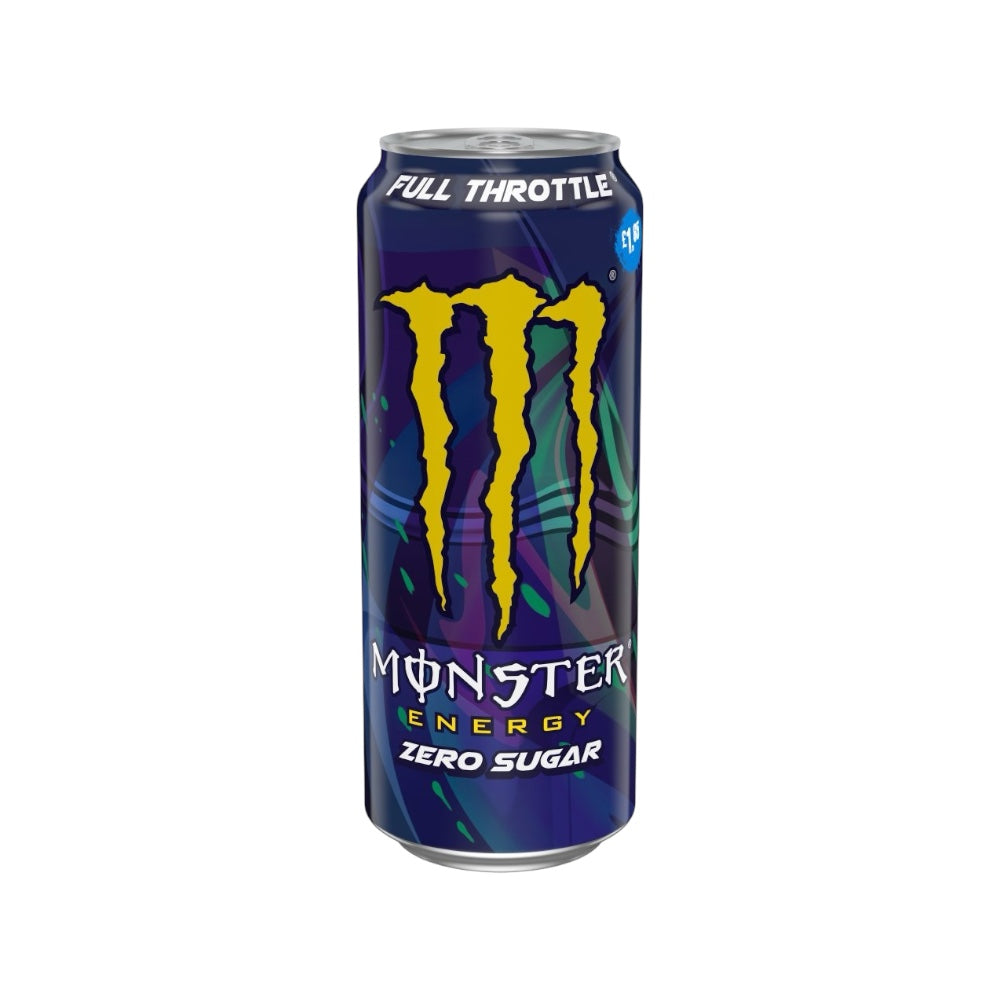 Monster Energy Full Throttle Zero Sugar - 500ml (PMP £1.85)