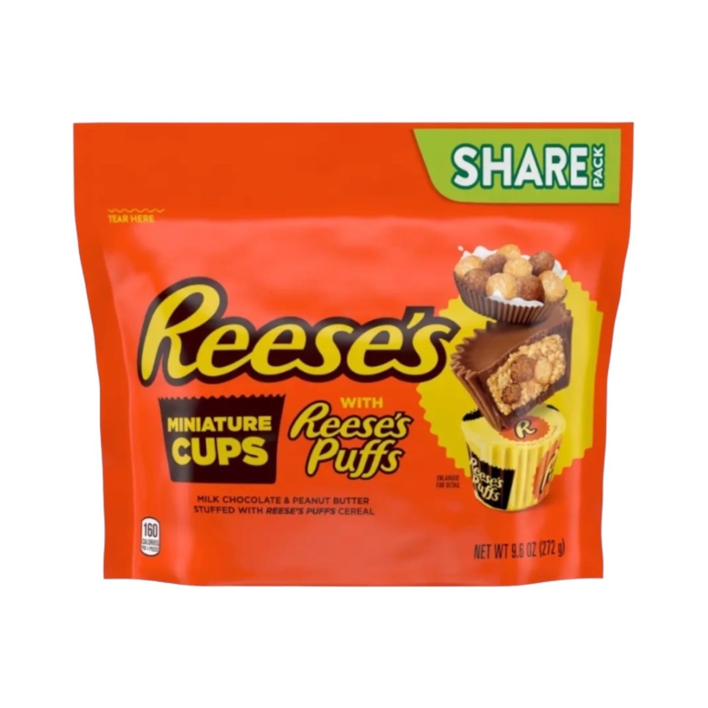Reese's Big Cup with Puffs Miniatures - 9.6oz (272g)