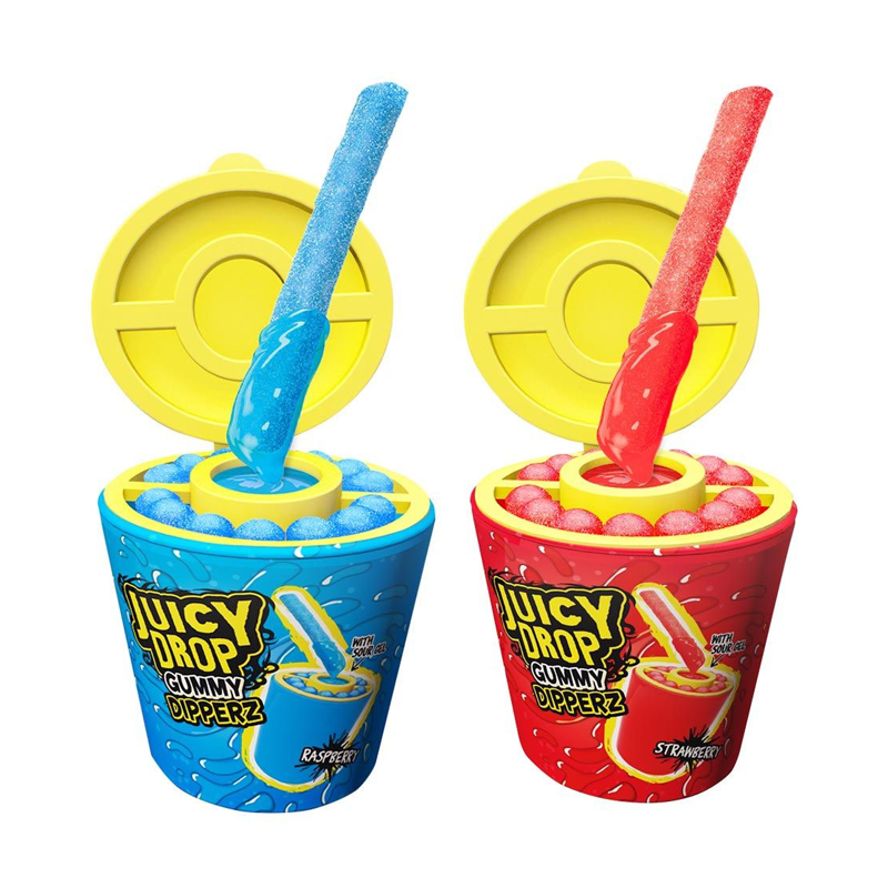 Bazooka Juicy Drop Gummy Dipperz - 96g