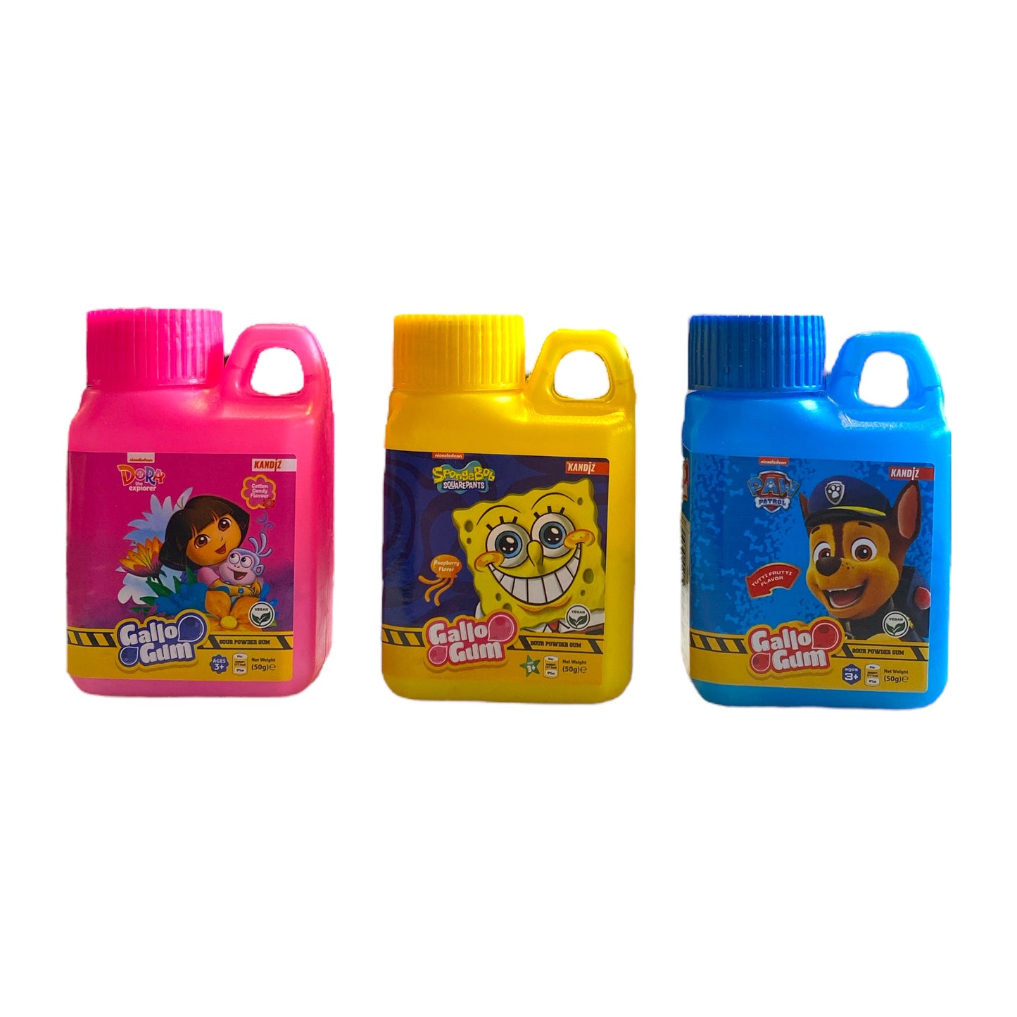 Nickolodeon Sour Gum Powder - 50g