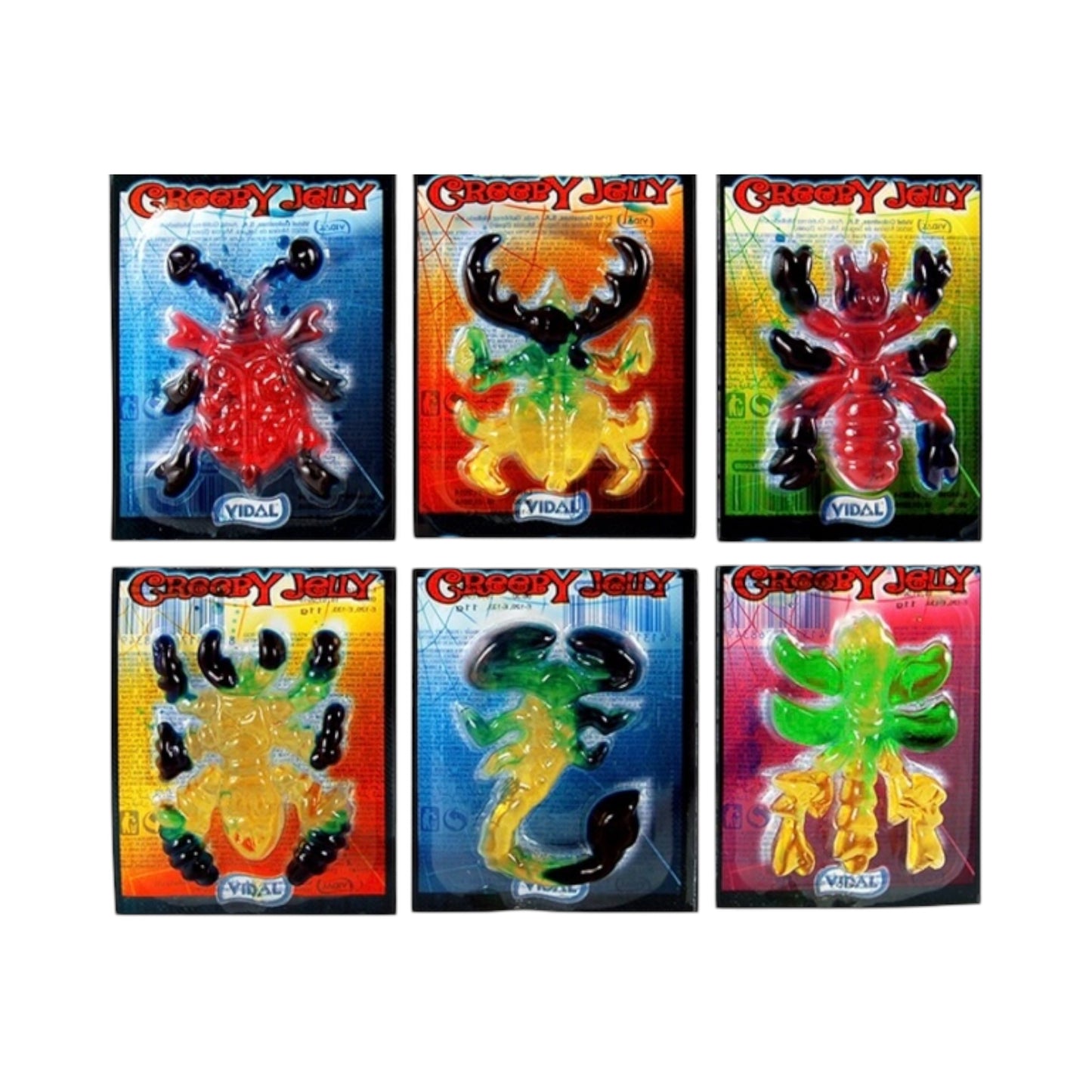 Vidal Creepy Crawly Jelly - 11g