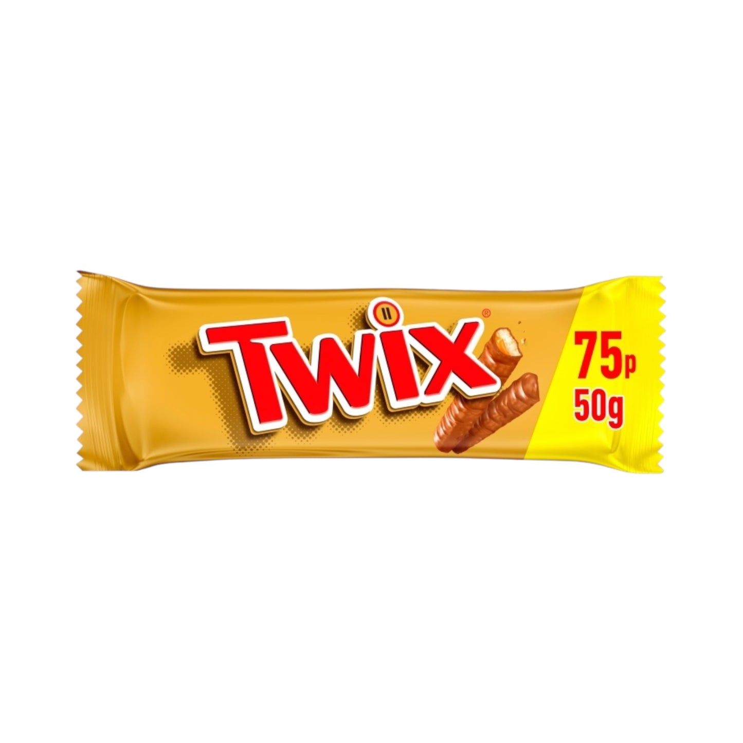 Twix Bar - 50g (PMP 75p)w