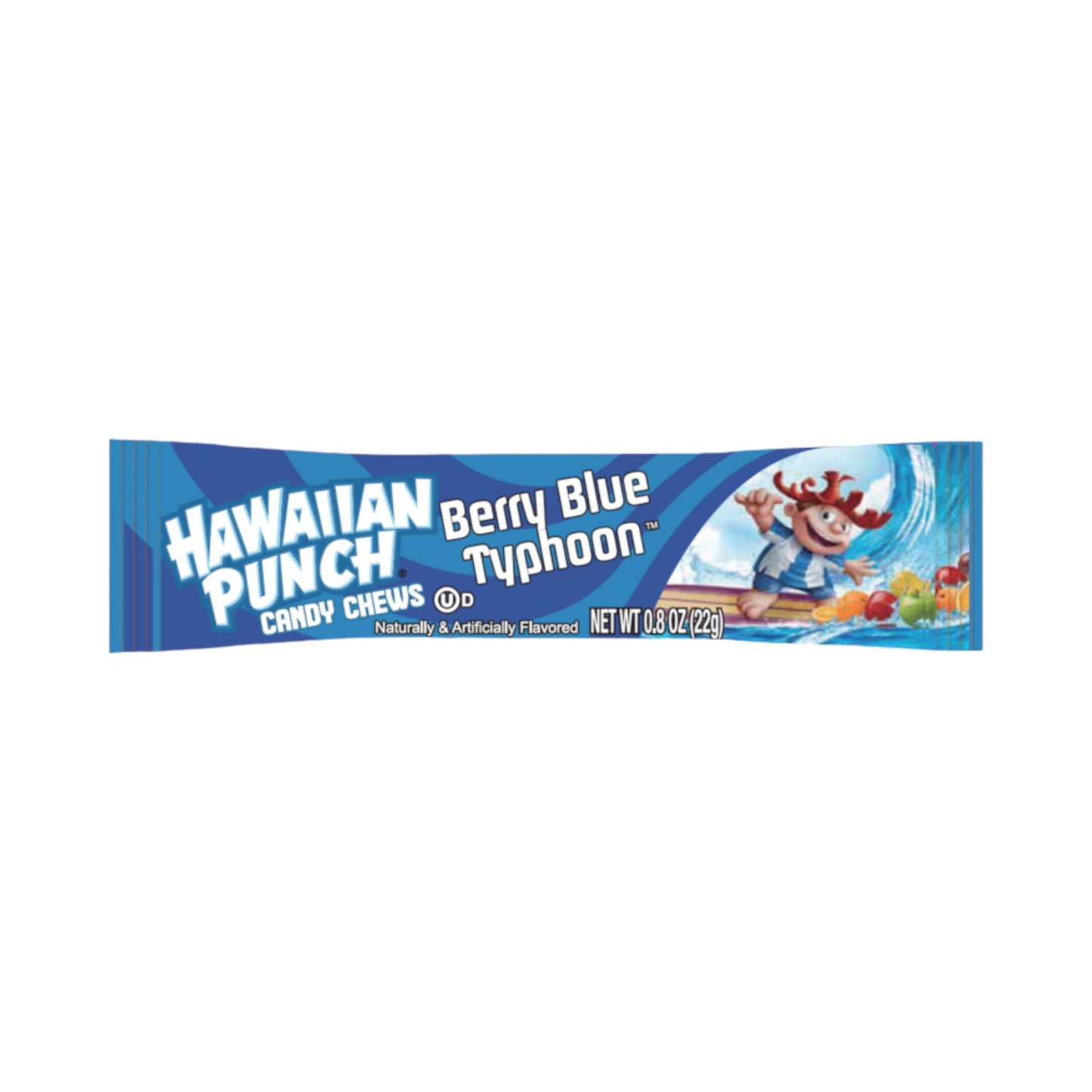 Hawaiian Punch Chews Bar Berry Blue Typhoon - 0.8oz (22g)