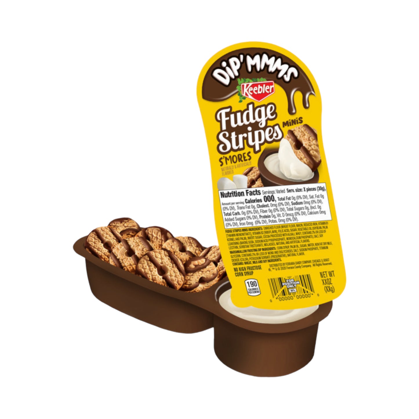 Keebler Fudge Stripes Dip'Mmms S'mores - 1.5oz (42g)