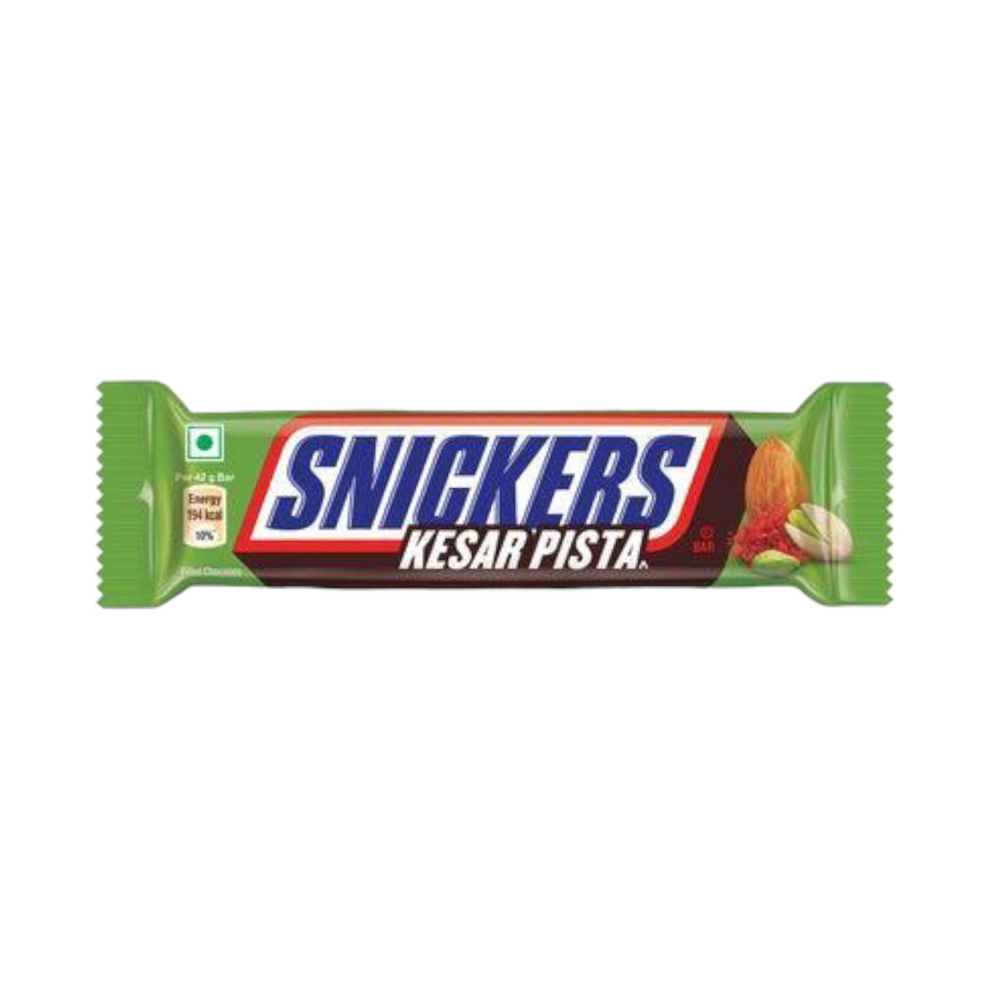 Snickers Kesar Pista (Pistachio, Saffron and Almond) - 22g (India)