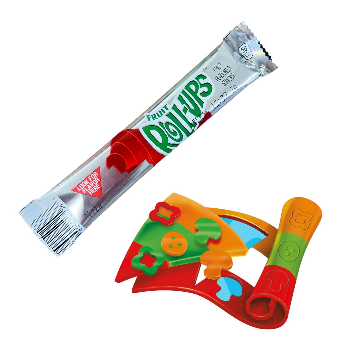 Fruit Roll-Ups Pizza Peel N Build - 0.5oz (14g) - Single