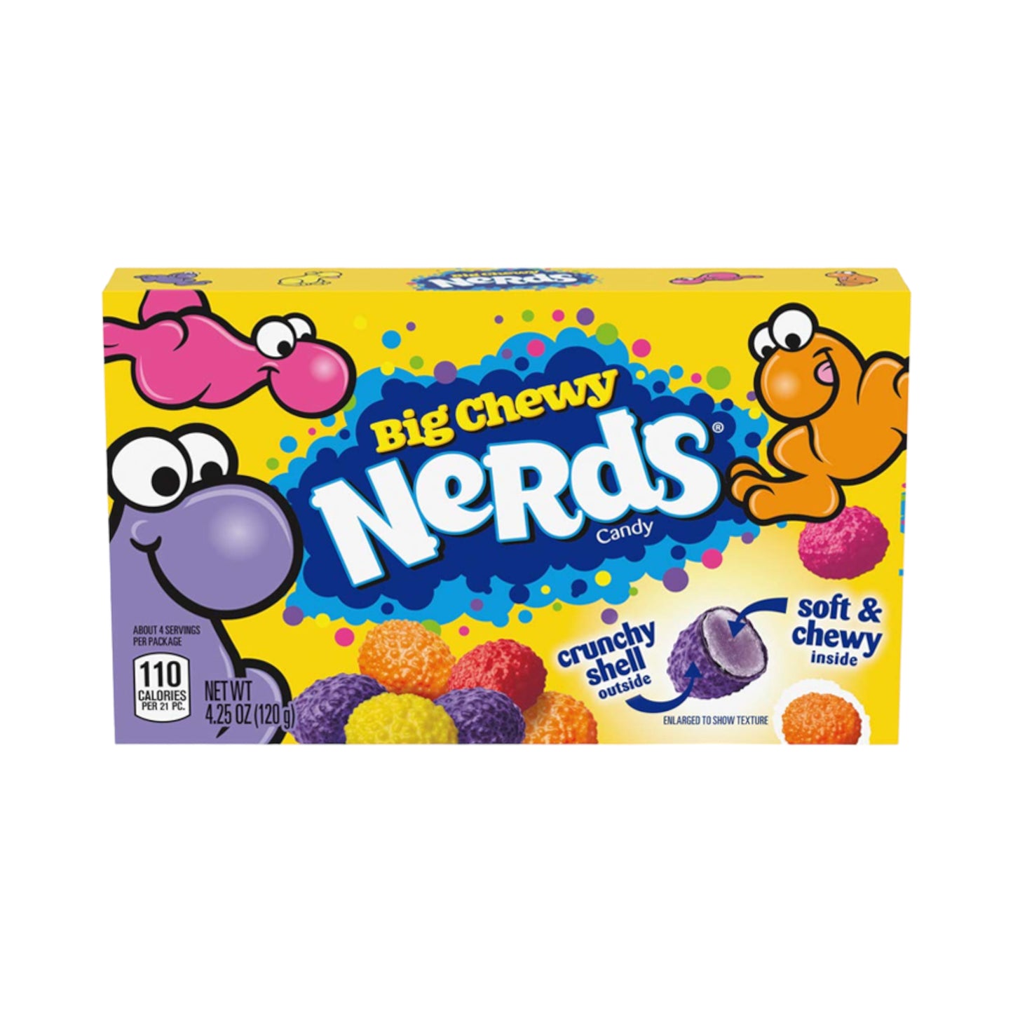 Nerds Big Chewy - 4.25oz (120.4g) - Theatre Box