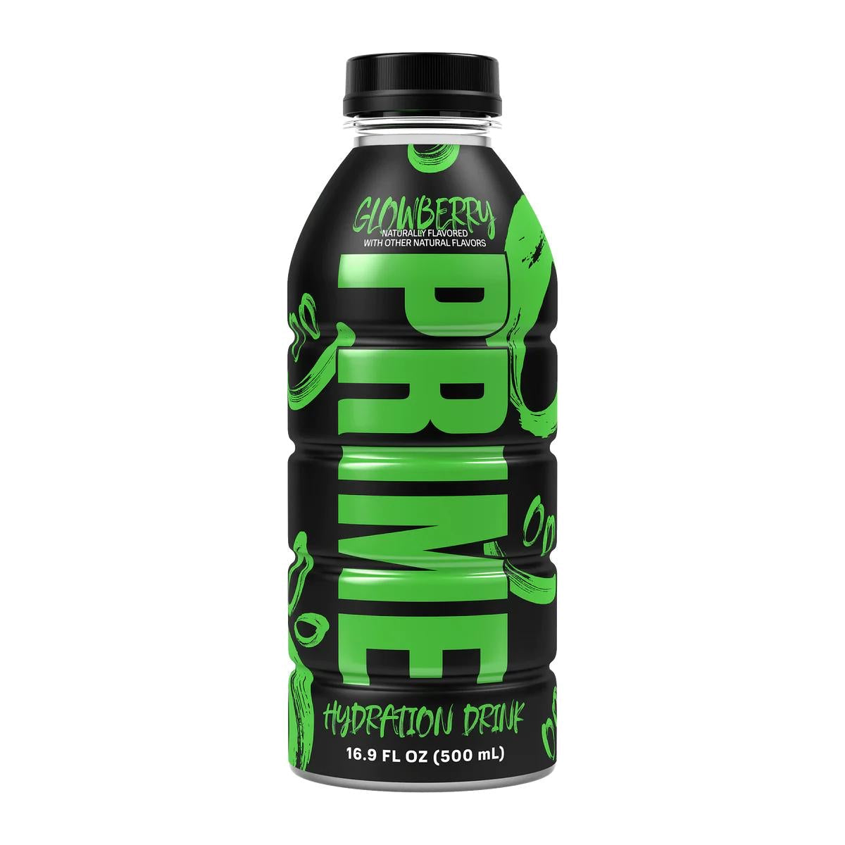 PRIME Hydration Glowberry 16.9fl oz (500ml) - (12 Pack)