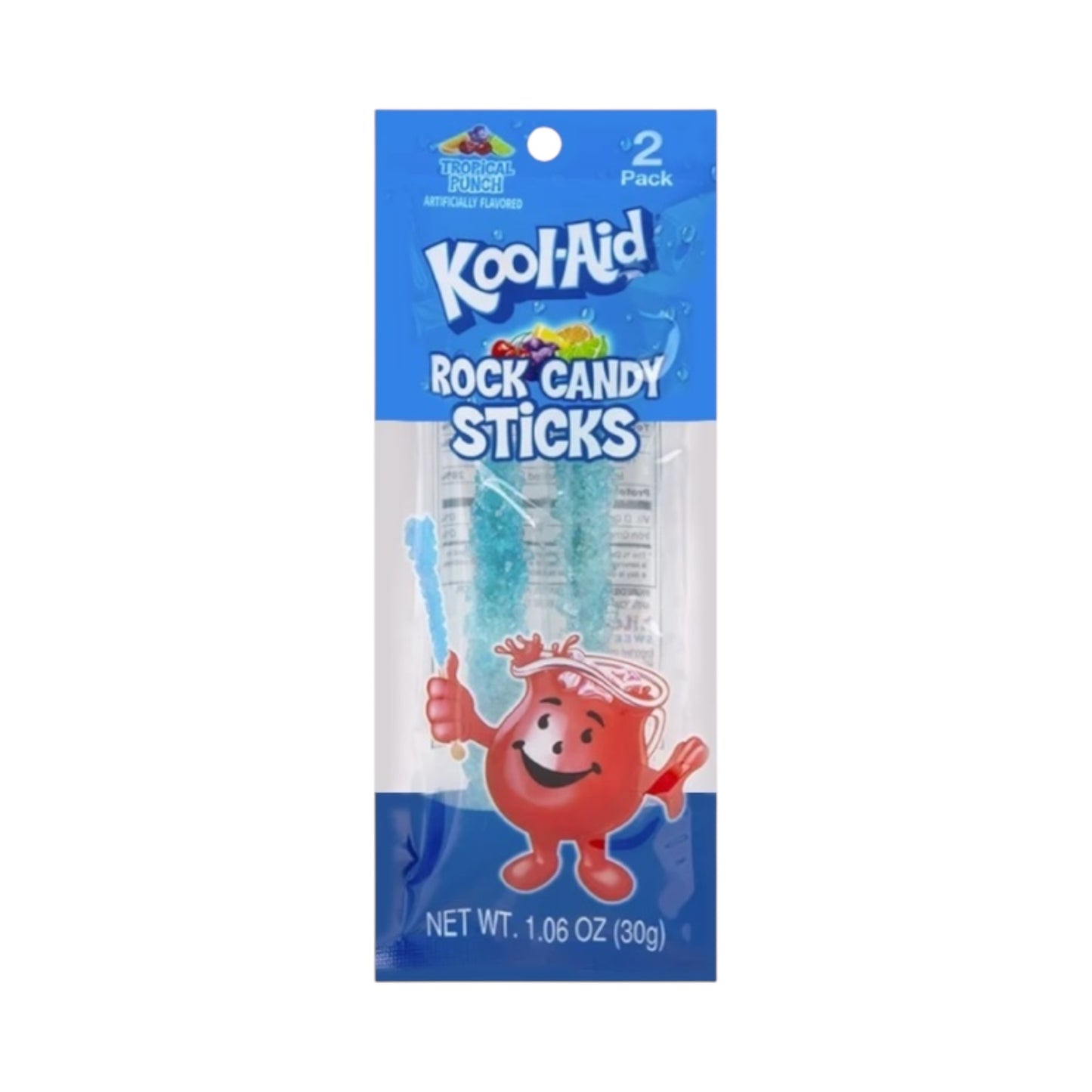 Kool-Aid 2Pk Rock Candy Sticks - 1.06oz (30g)