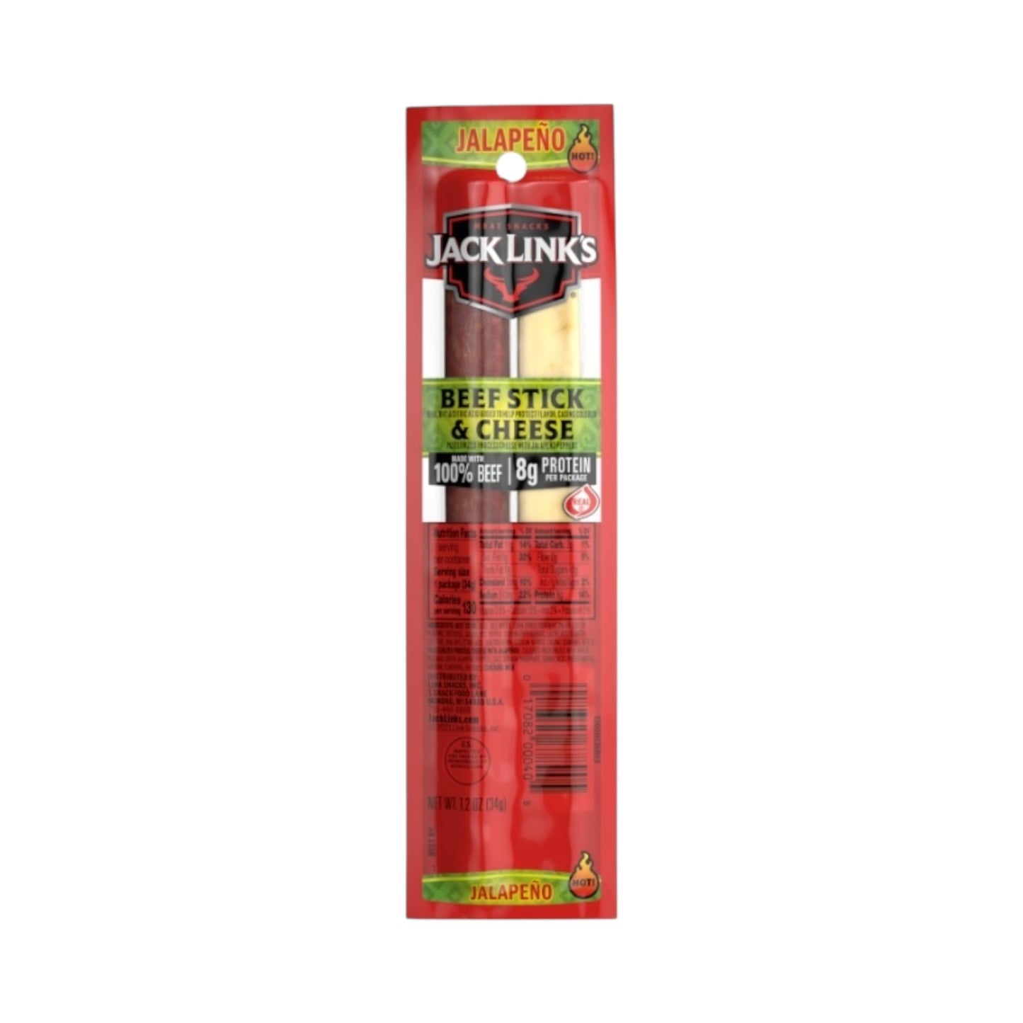Jack Link's Combos Beef & Cheese Jalapeno - 1.2oz (34g)