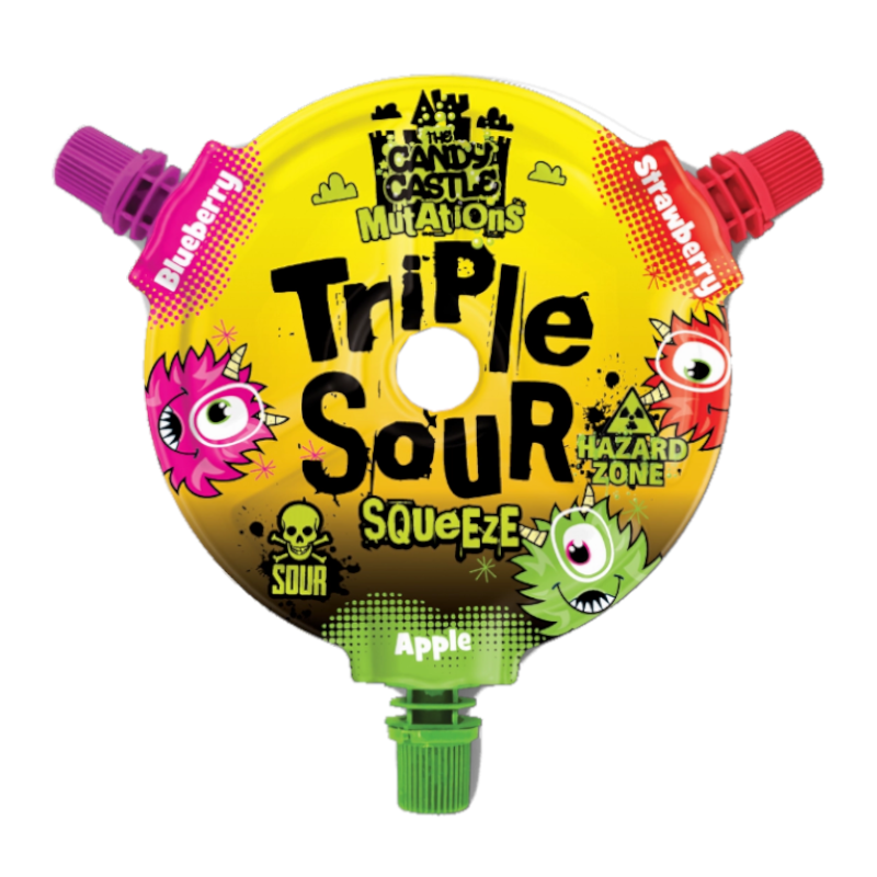 Candy Castle Mutations Triple Sour Squeeze - 45g