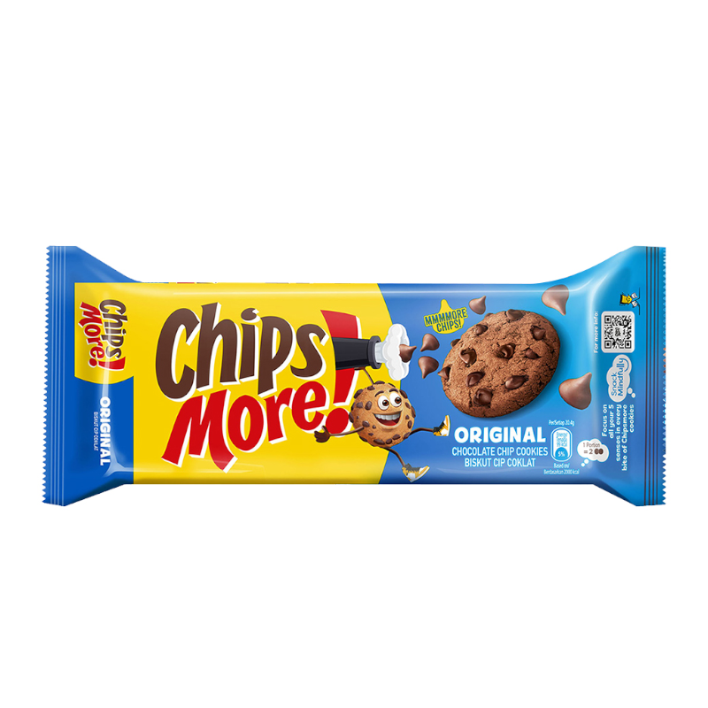 Chipsmore Original Chocolate Chip Cookies - 153g
